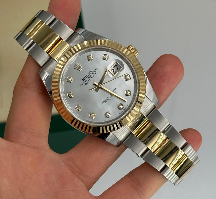 Rolex Datejust 41 Ng White Oys