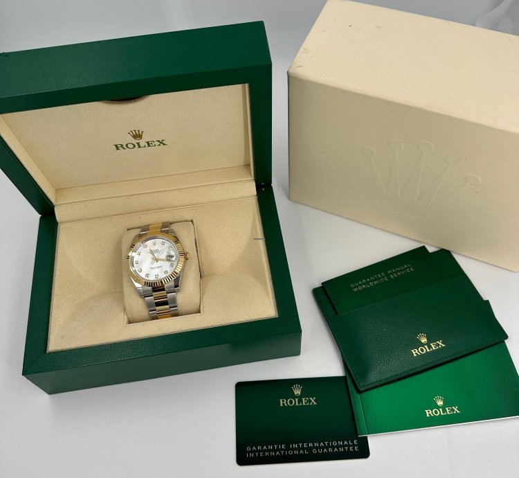 Rolex Datejust 41 Ng White Oys