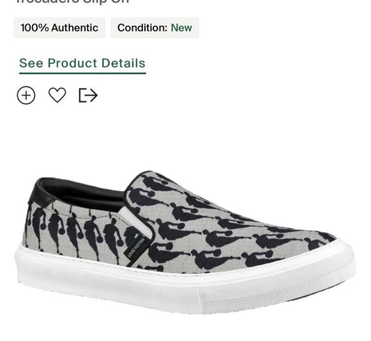 Louis Vuitton Nba Trocadero Slip On