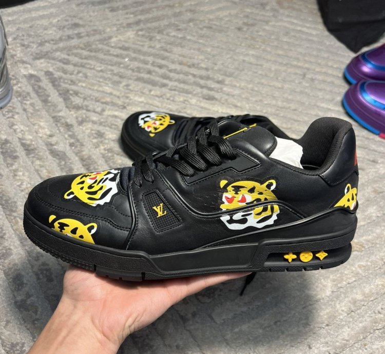 Louis Vuitton Nigo Tiger Trainer