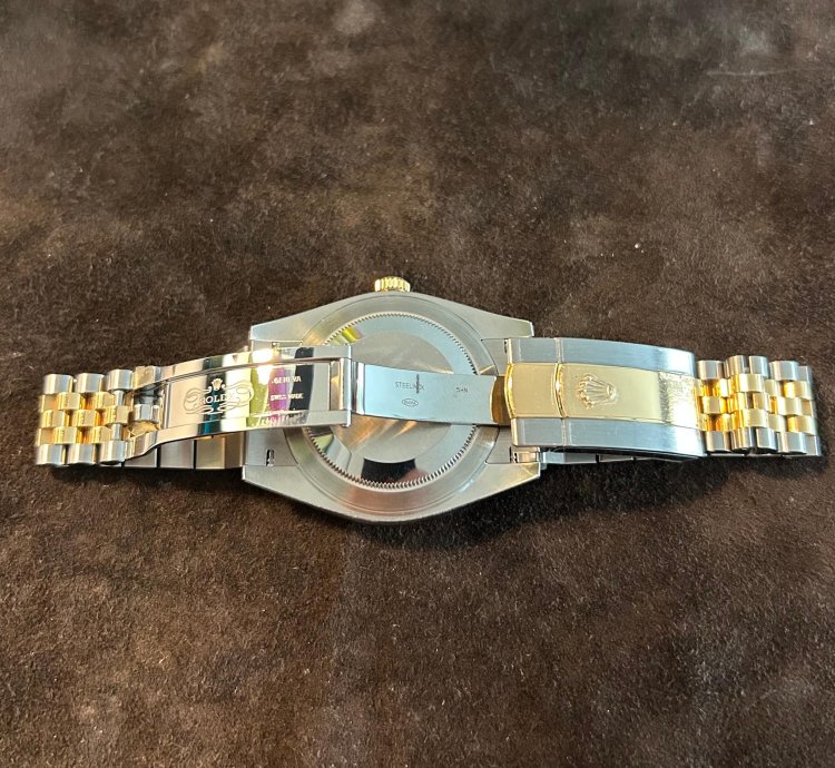 Rolex Datejust 41 Stahl Gold Diamant Zifferblatt