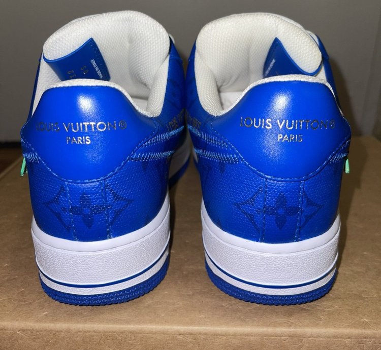Louis Vuitton Nike Air Force 1 Low Royal Blue