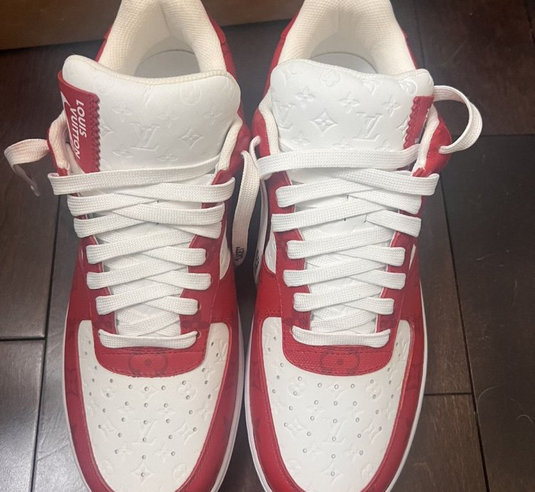 Louis Vuitton Nike Red