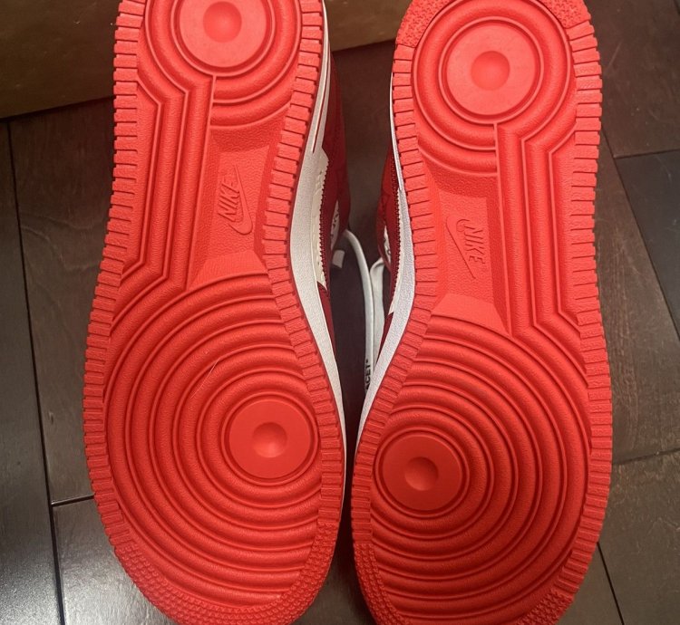 Louis Vuitton Nike Red