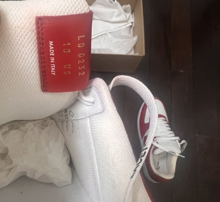 Louis Vuitton Nike Red