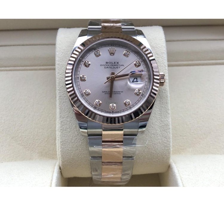 Rolex Datejust 41 Sundust Diamond Oyster