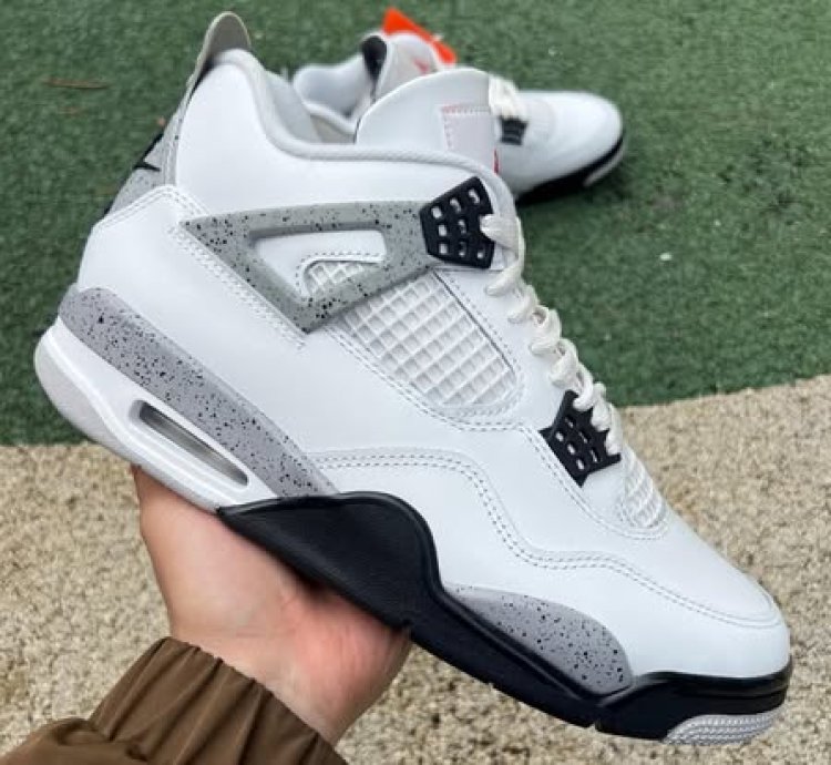 Air Jordan 4 Retro White Cement