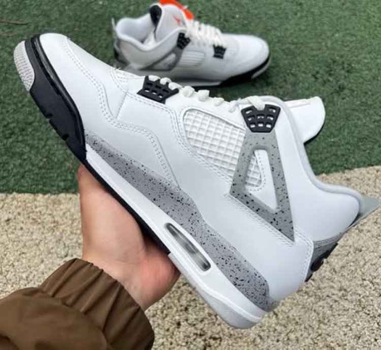 Air Jordan 4 Retro White Cement