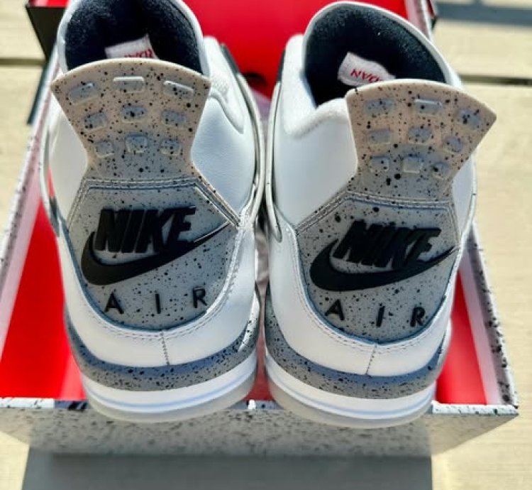 Air Jordan 4 Retro White Cement
