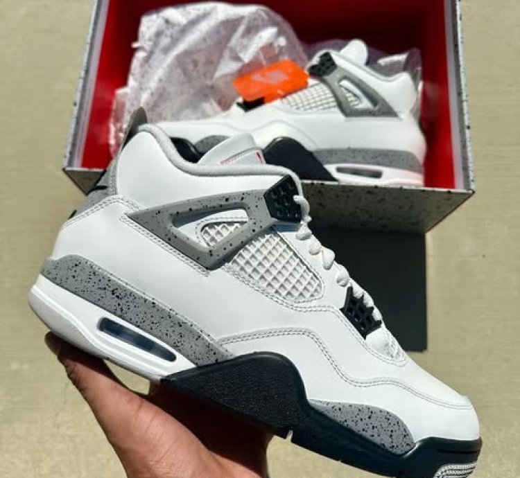 Air Jordan 4 Retro White Cement