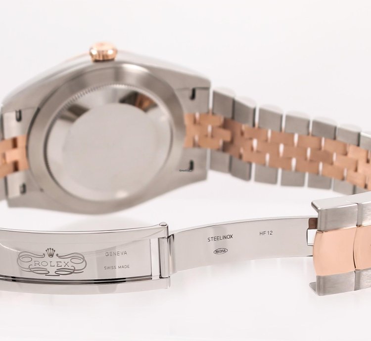 Rolex Datejust 41 Wimbledon Full Set Rose Gold 2023