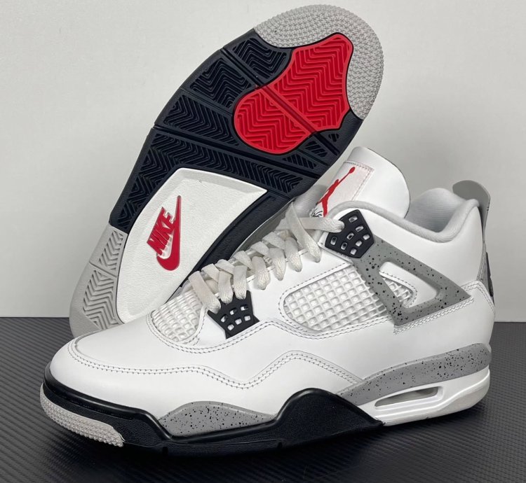 Air Jordan 4 Retro White Cement