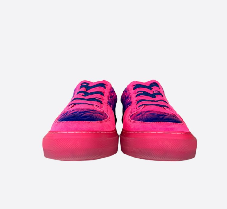 Louis Vuitton Pink Illusion Monogram Ollie Sneakers