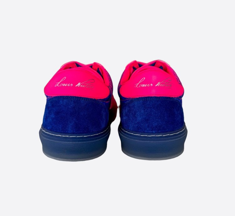 Louis Vuitton Pink Illusion Monogram Ollie Sneakers