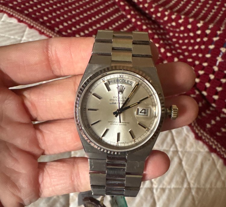 Rolex Day-date Oysterquartz Nuevo Con Caja Original