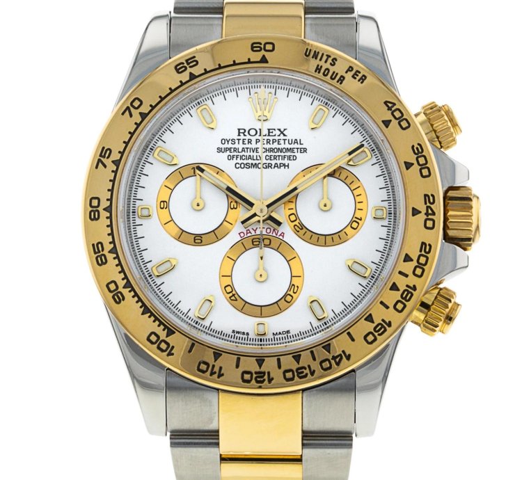 Rolex Daytona 116503 2022 Bi-metal With White Dial