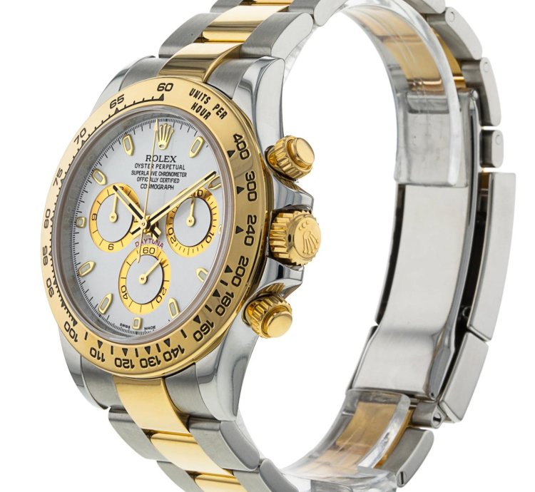 Rolex Daytona 116503 2022 Bi-metal With White Dial