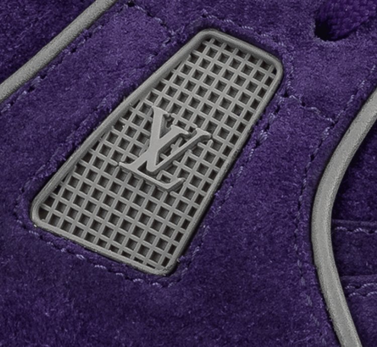 Louis Vuitton Purple Nubuck Leather