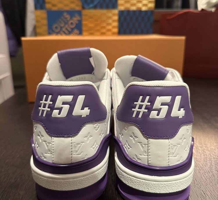 Louis Vuitton Purple Sneaker