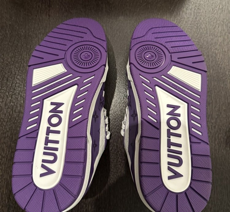 Louis Vuitton Purple Sneaker