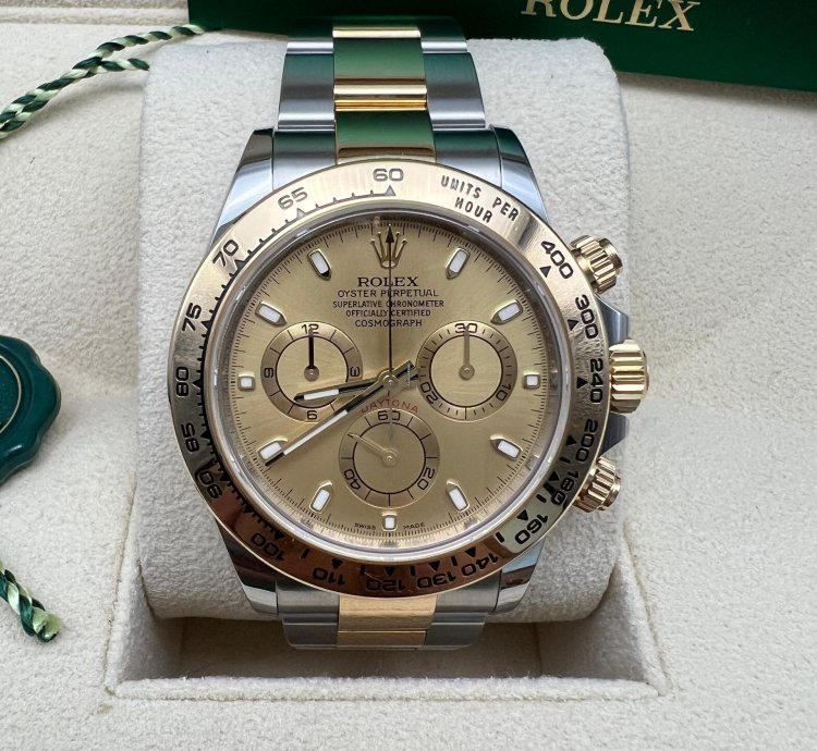 Rolex Daytona 116503 Oystersteel And Yellow Gold Champagne Dial New 2023
