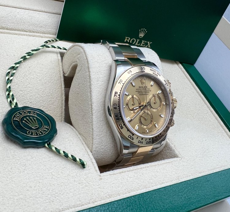 Rolex Daytona 116503 Oystersteel And Yellow Gold Champagne Dial New 2023