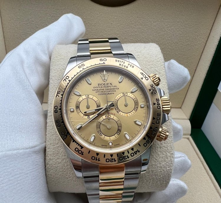 Rolex Daytona 116503 Oystersteel And Yellow Gold Champagne Dial New 2023