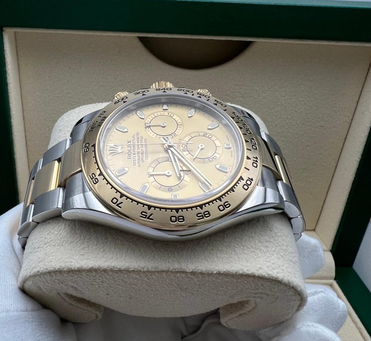 Rolex Daytona 116503 Oystersteel And Yellow Gold Champagne Dial New 2023