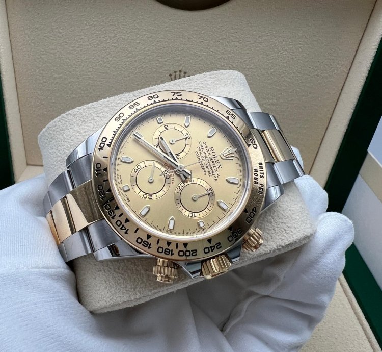 Rolex Daytona 116503 Oystersteel And Yellow Gold Champagne Dial New 2023