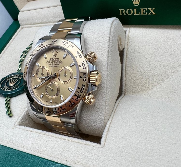 Rolex Daytona 116503 Oystersteel And Yellow Gold Champagne Dial New 2023