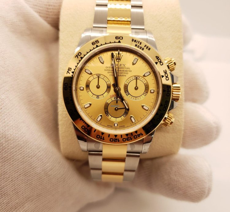 Rolex Daytona 116503 Two Tone Champagne Dial New 2023
