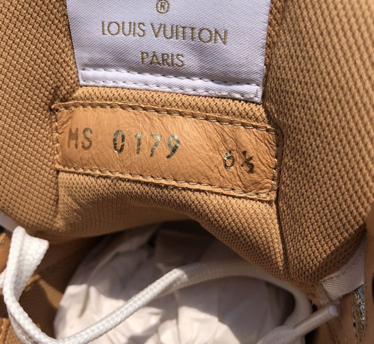 Louis Vuitton Rivoli High Top Sneaker Boot Virgil Abloh
