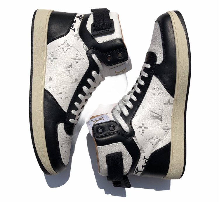 Louis Vuitton Rivoli High Top Sneaker Boot Virgil Abloh