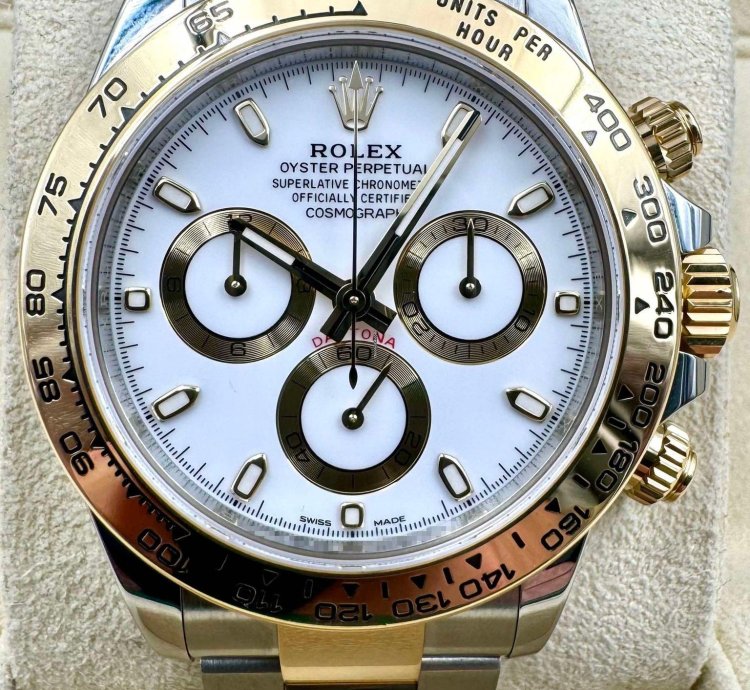 Rolex Daytona 116503 Two Tone White Dial Unworn 2023