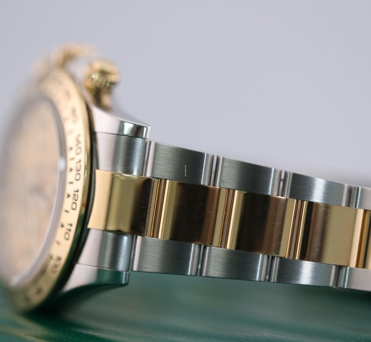 Rolex Daytona 2023 Daytona Stainless Steel And Yellow Gold Champagne Dial 116503