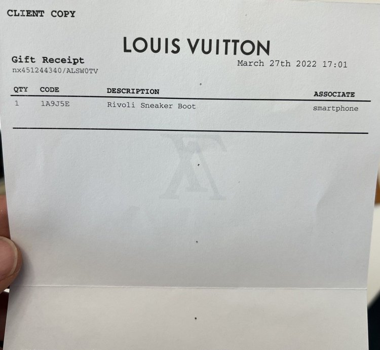 Louis Vuitton Rivoli Sneaker Boot