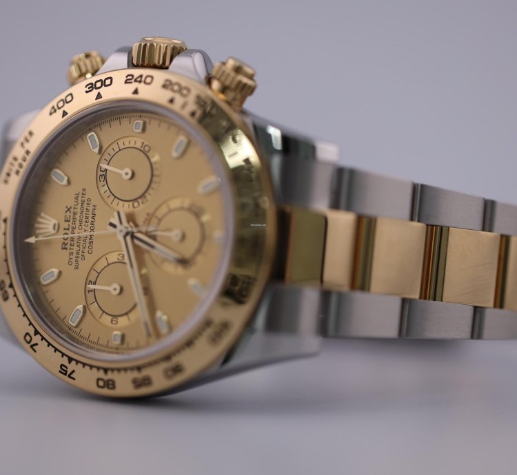 Rolex Daytona 2023 Daytona Steel And Gold Champange Dial 116503