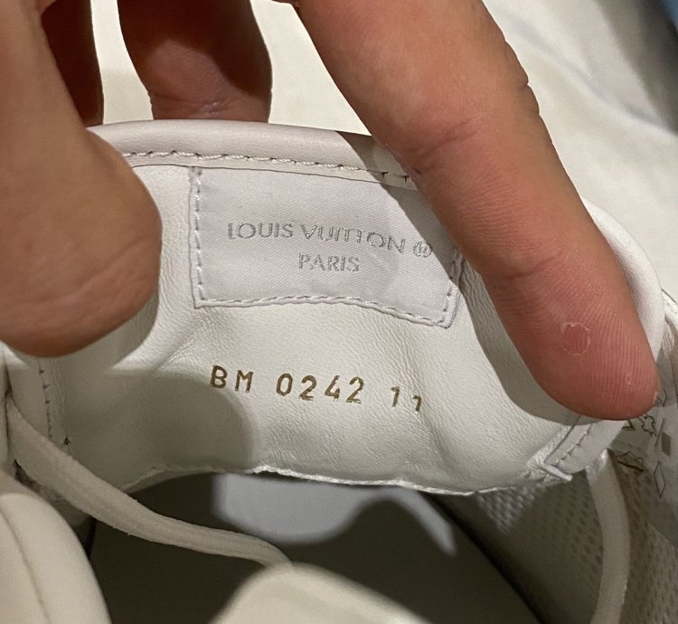 Louis Vuitton Run Away White Sneaker