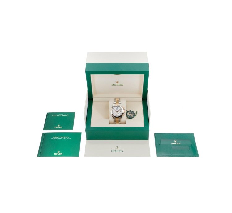 Rolex Daytona Chronograph New Lc100 2022 Fullset White Dial 116503