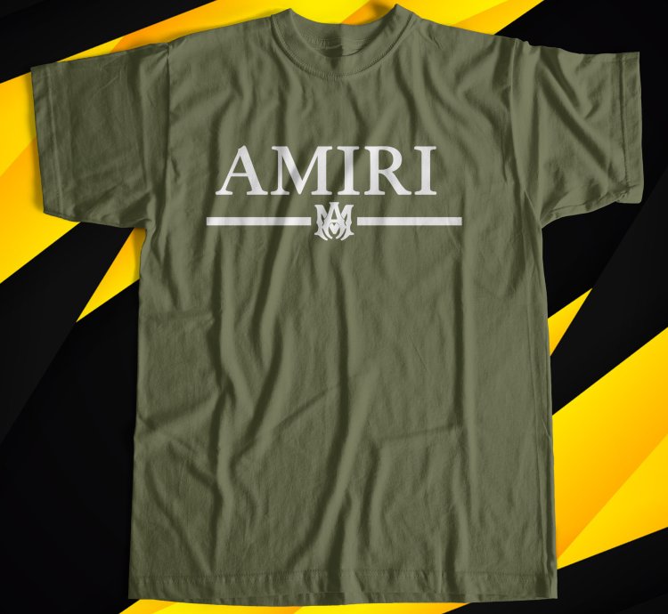 Amiri Core Military Green T Shirt Size Usa S - 5xl