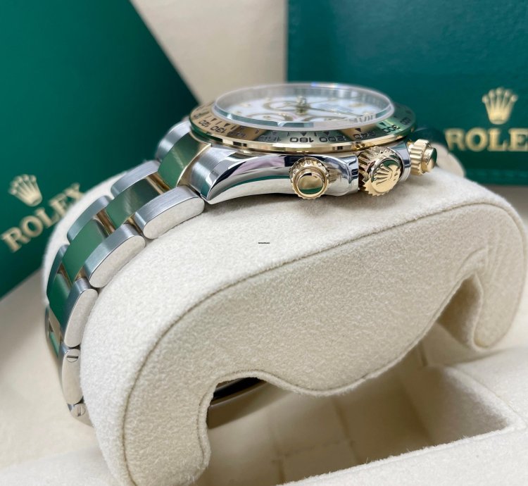 Rolex Daytona New Daytona 116503 White Index Dial Two Tone Yellow Gold Stainless Steel