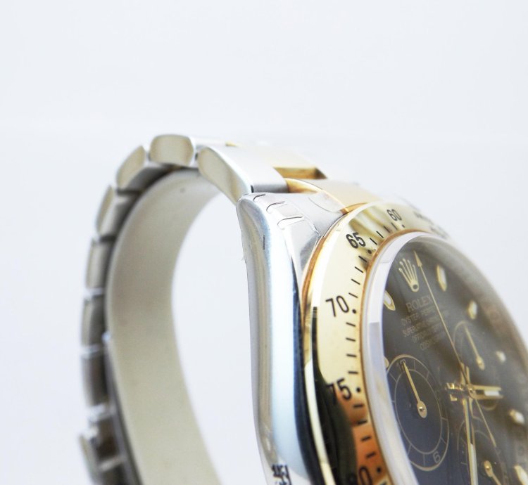 Rolex Daytona Ref 116523 New Stickers Black Dial Box Paper Serial
