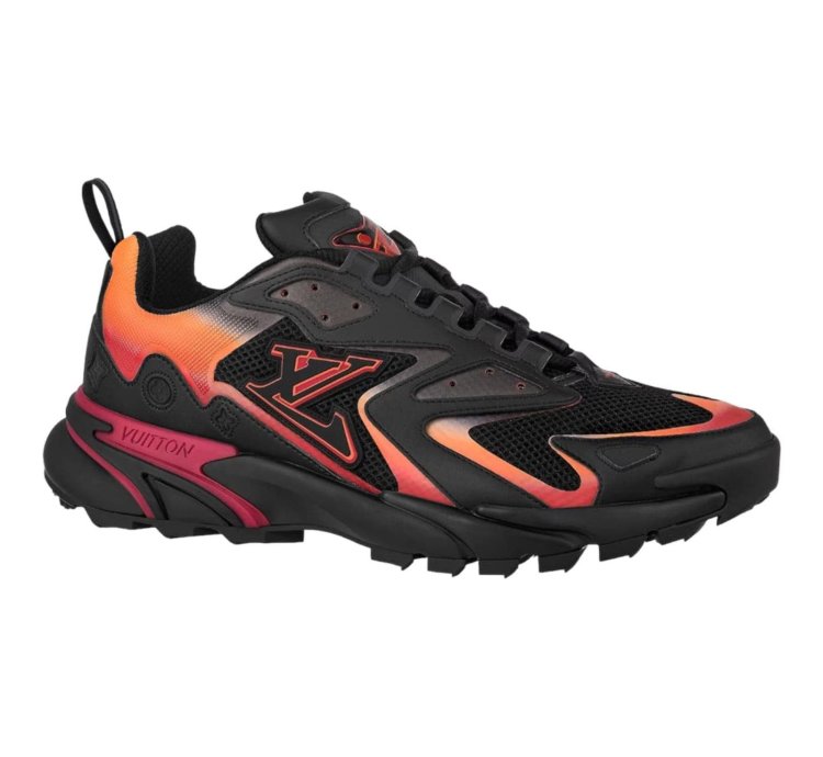 Louis Vuitton Runner Tatic Sneaker Black Red