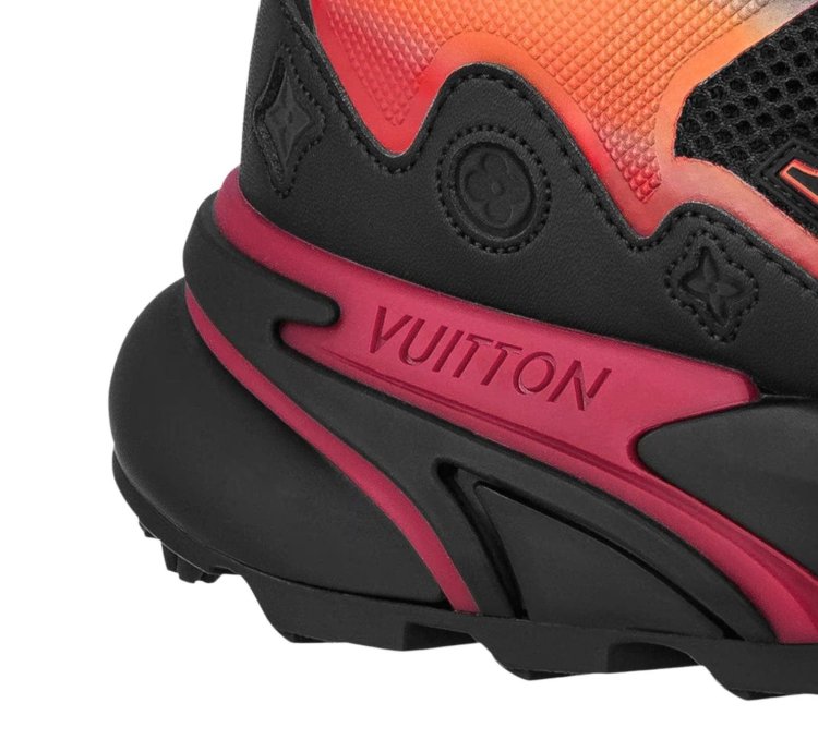 Louis Vuitton Runner Tatic Sneaker Black Red