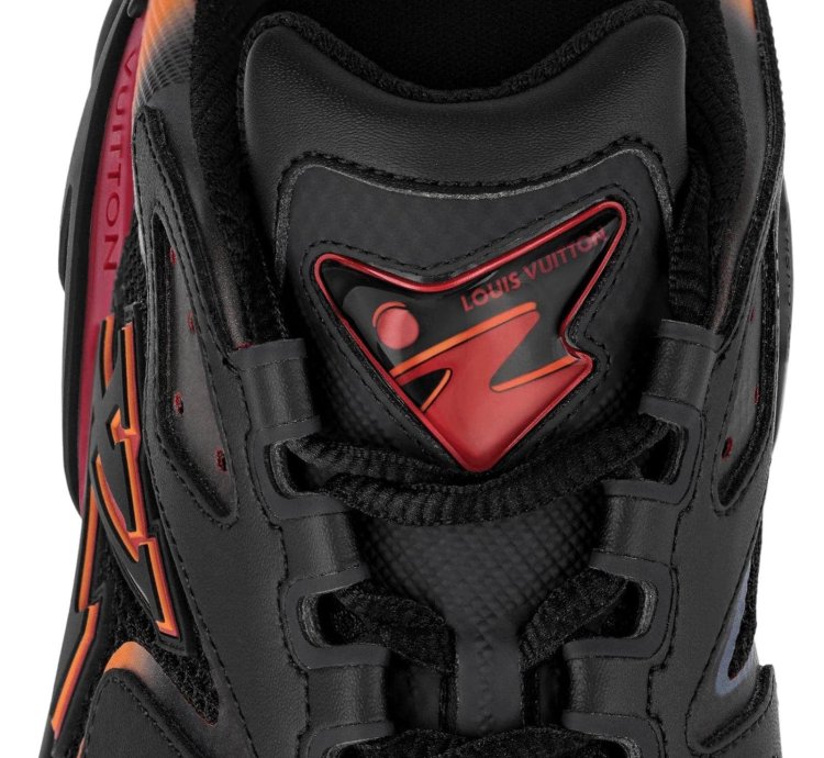 Louis Vuitton Runner Tatic Sneaker Black Red