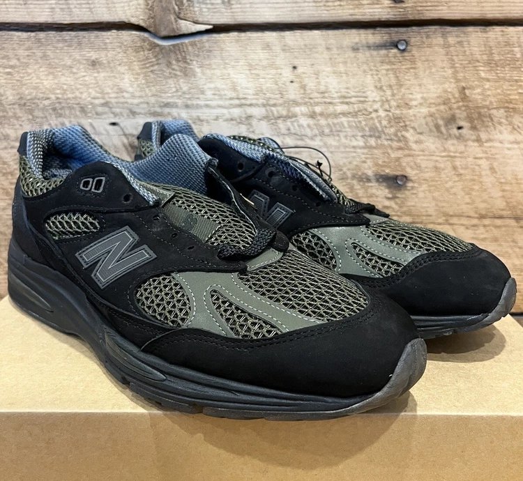New Balance 991v2 Miuk Stone Island Ghost Pack Black