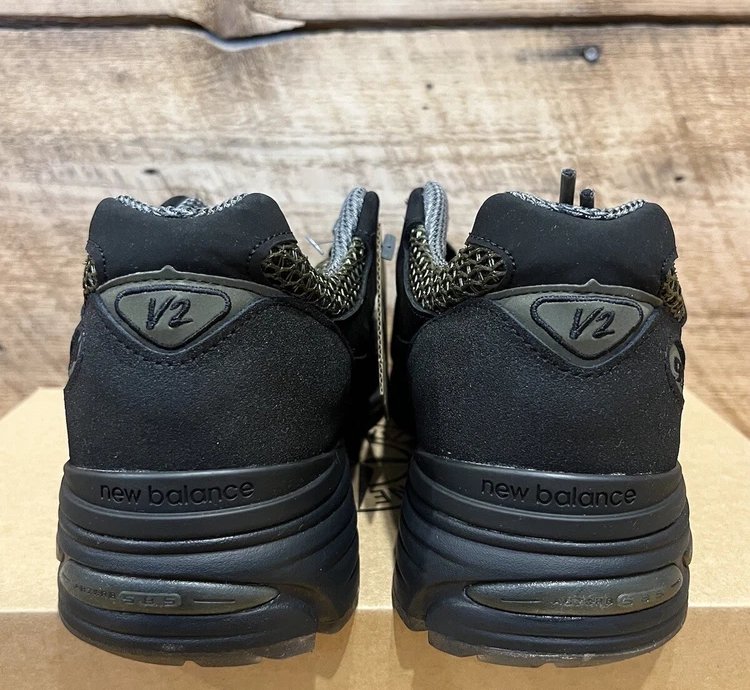 New Balance 991v2 Miuk Stone Island Ghost Pack Black