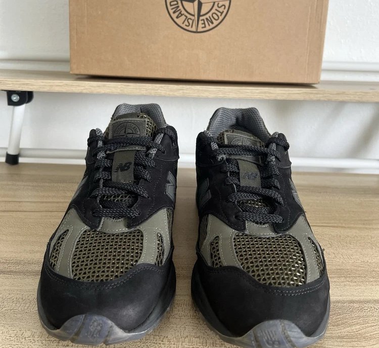 New Balance 991v2 Miuk Stone Island Ghost Pack Black