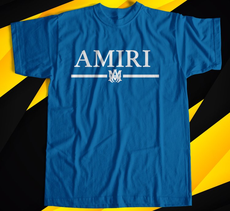 Amiri Core Royal Blue T Shirt Size Usa S - 5xl