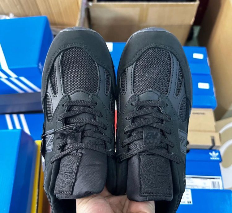New Balance 991v2 Miuk Stone Island Ghost Pack Black
